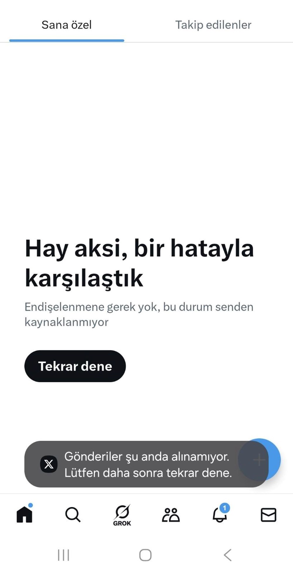 Twitter (X) çöktü mü, neden açılmıyor? 24 Mayıs 2025 Twitter erişim sorunu - 3