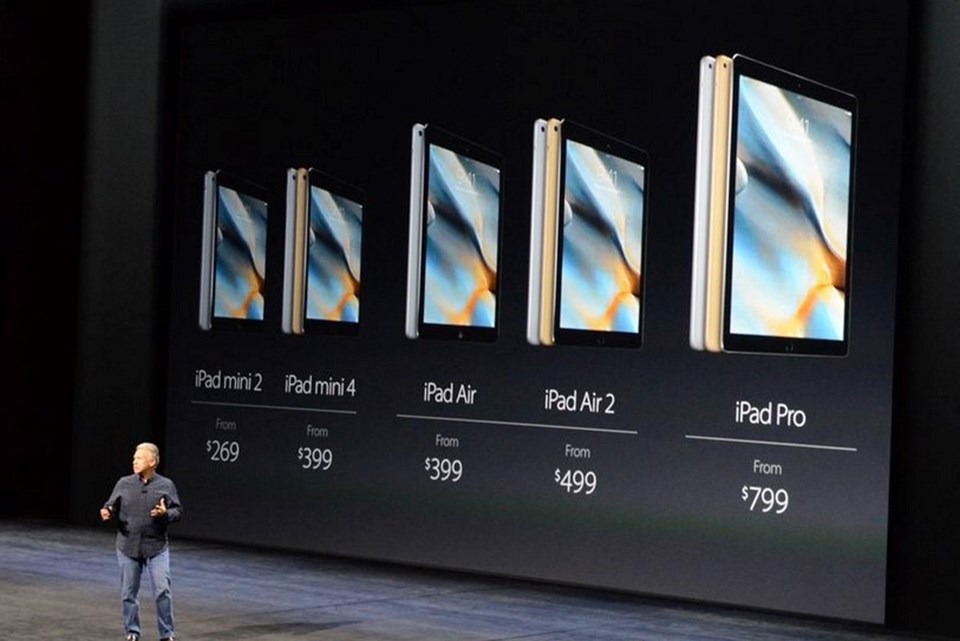 Lansmanda diğer iPad modellerinin de ABD fiyatları belli oldu.
