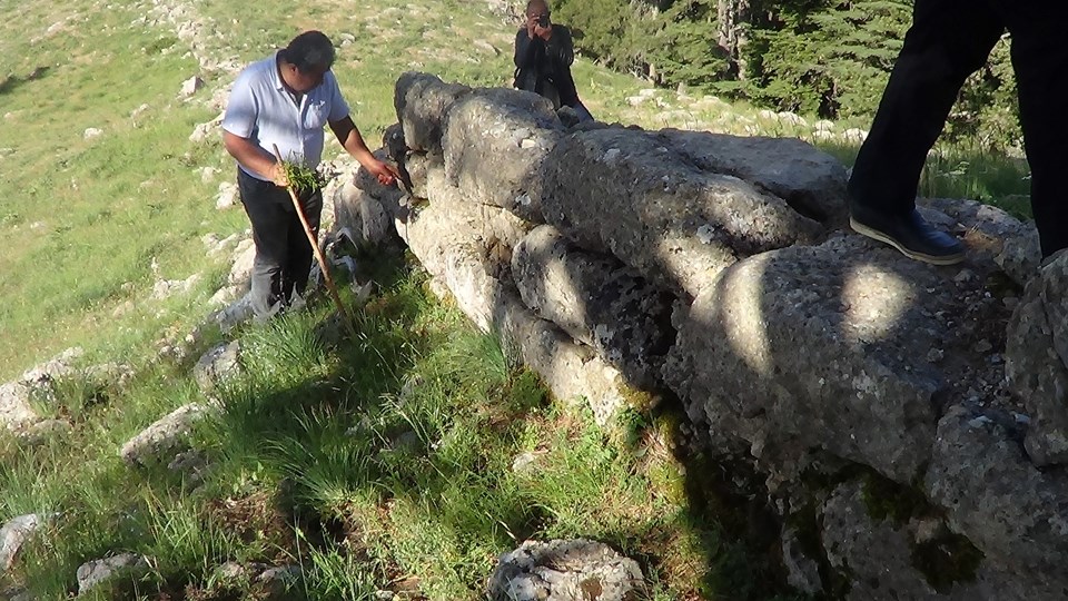 Mantar toplarken 2 bin 800 yıllık tarihi kalıntı buldu - 1