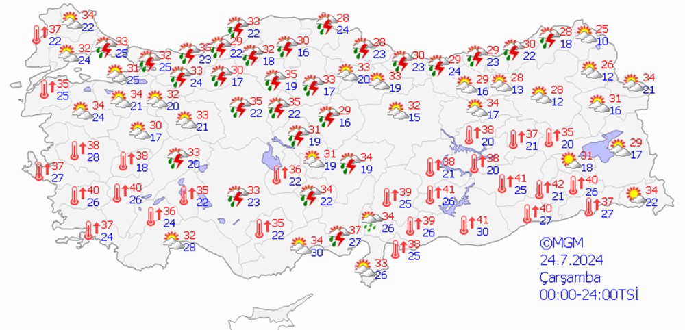 Yeni hafta daha sıcak başlıyor: Yaz sağanaklarına dikkat! - 8