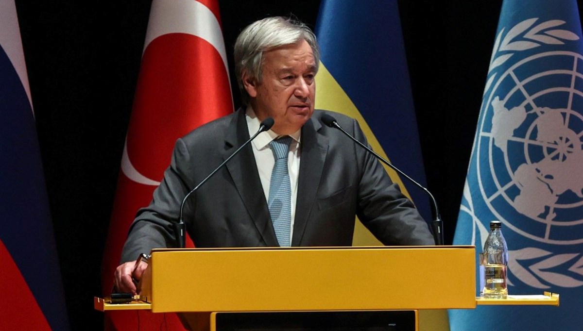 BM Genel Sekreteri Guterres İstanbul'da
