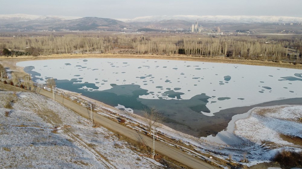 Türkiye'nin en soğuk yeri eksi 26 ile İmranlı oldu: Kızılırmak Nehri dondu - 3