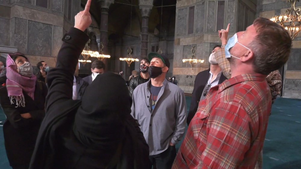 Dünyaca ünlü senarist ve yönetmen Guy Ritchie Ayasofya ve Topkapı Sarayı'nda - 1
