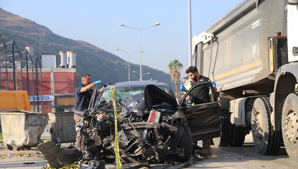 Hatay’da temizlik işçisinin feci ölümü