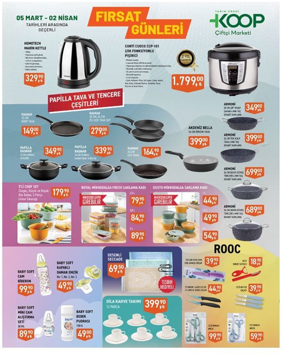 Tarım Kredi'den Mutfak Şöleni: 17-28 Mart İndirimlerinde Yok Yok! 73