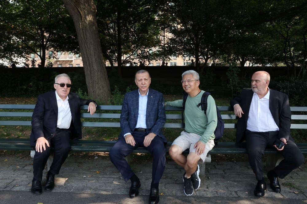 Cumhurbaşkanı Erdoğan, Central Park'ta yürüyüş yaptı - 3