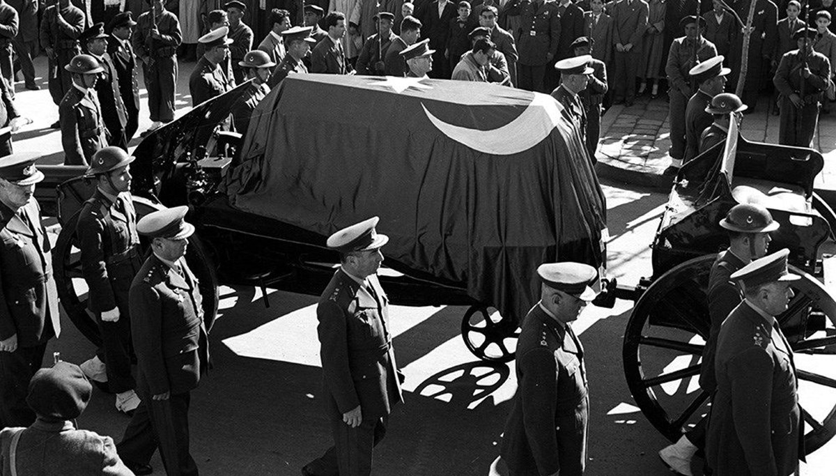 Anıtkabir'e nakil gününde çok özel görev