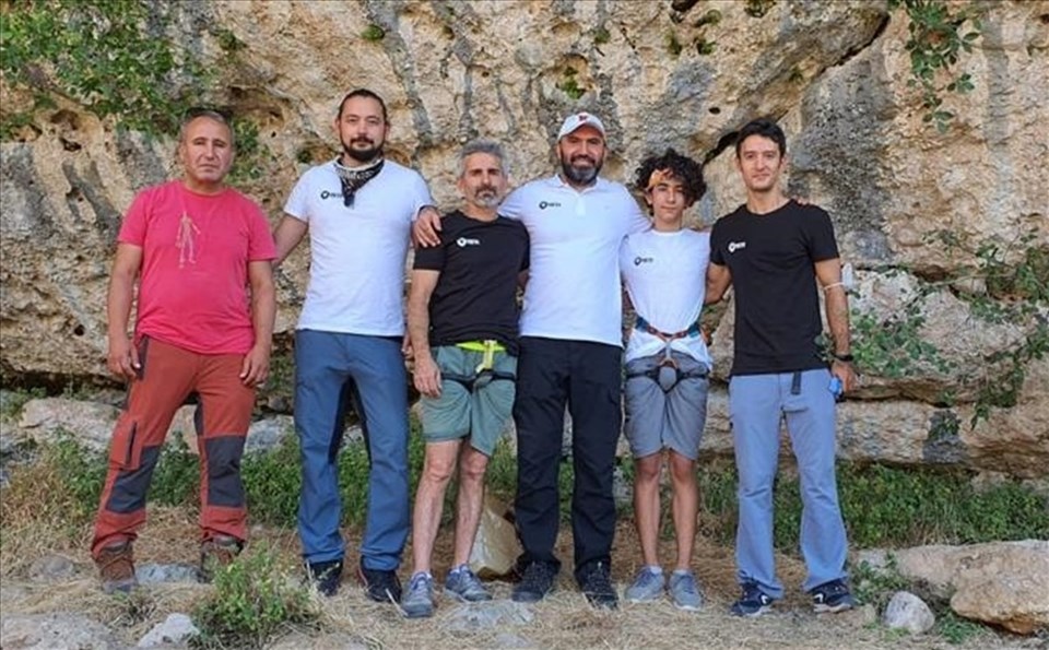 Türkiye'nin en zorlu kaya rotalarından birini 14 yaşında tırmandı - 2