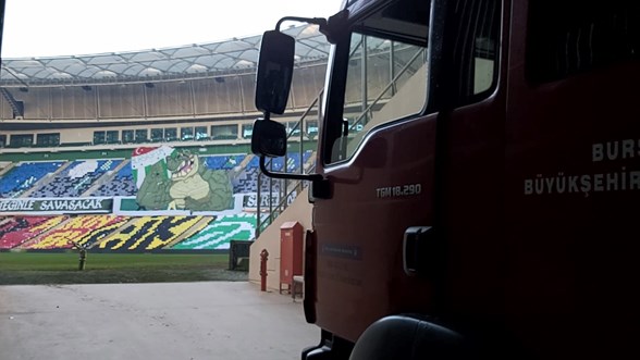 bursa buyuksehir belediye stadyumu nda