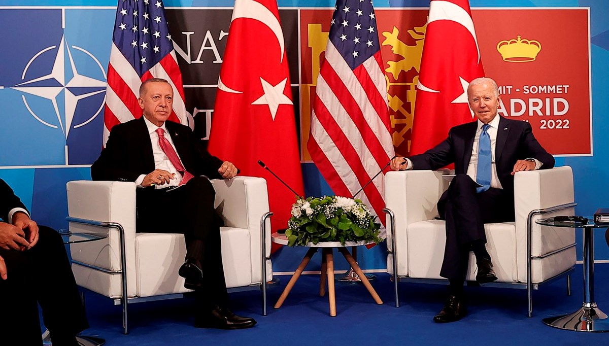Cumhurbaşkanı Erdoğan NATO Liderler Zirvesi'nde: Erdoğan - Biden görüşmesi sona erdi
