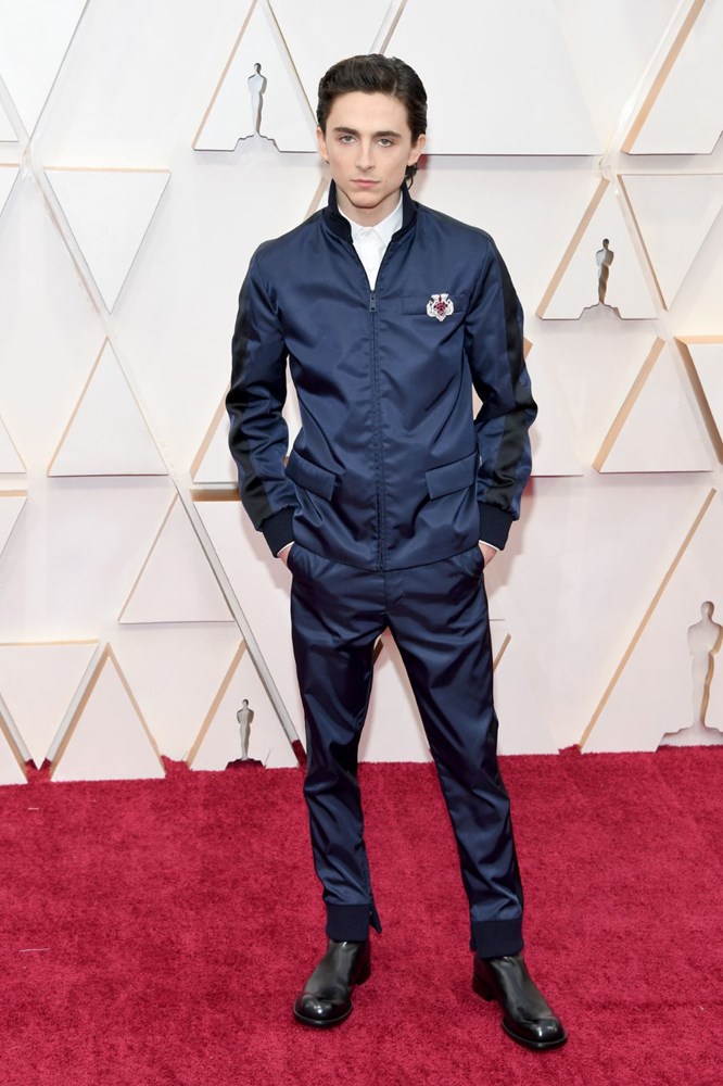 <p>Timothée Chalamet oscar red carpet</p><p>Gem: Cartier</p>