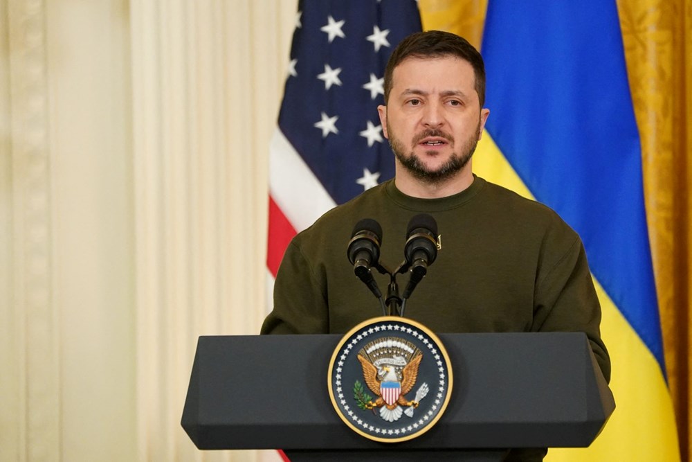 Ukrayna Devlet Başkanı Zelenski ABD'de - 8