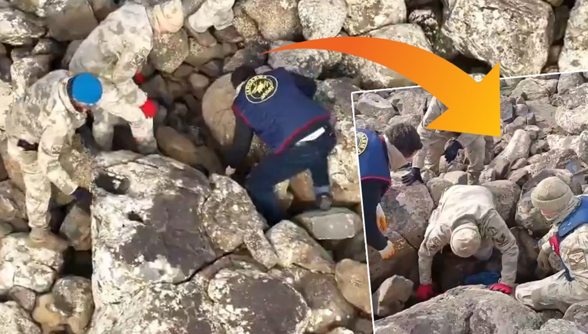 Jandarma didik didik aradı, hepsi taşların arasından çıktı Jandarma didik didik aradı, hepsi taşların arasından çıktı