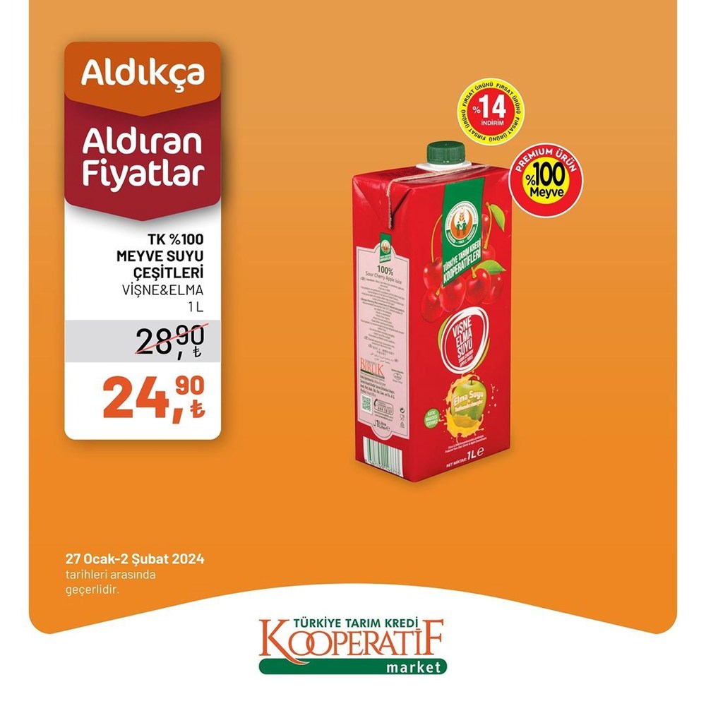 Tarım Kredi Kooperatif Market'te şubat ayına özel yeni indirimli ürünler listesi (29 Ocak-2 Şubat 2024 Tarım Kredi Market indirimleri) - 16