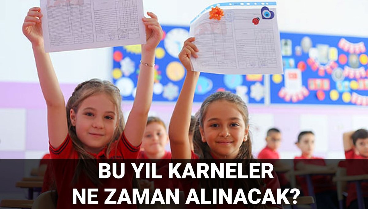 Karne günü ne zaman? Okullar ne zaman, hangi gün kapanacak? 2024-2025 eğitim öğretim yılı bitiş tarihi