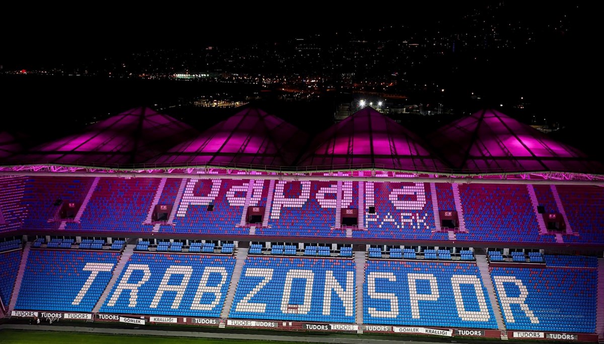 Trabzonspor'un stadı yenilendi