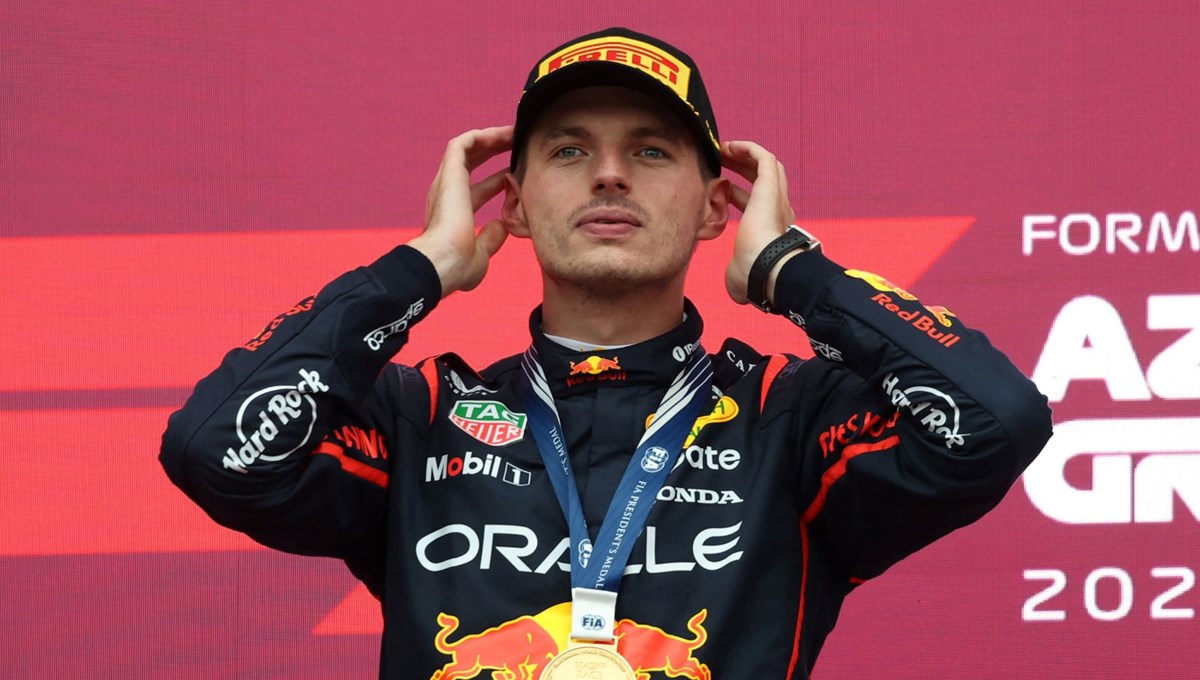 Formula 1'de zafer Max Verstappen'in!