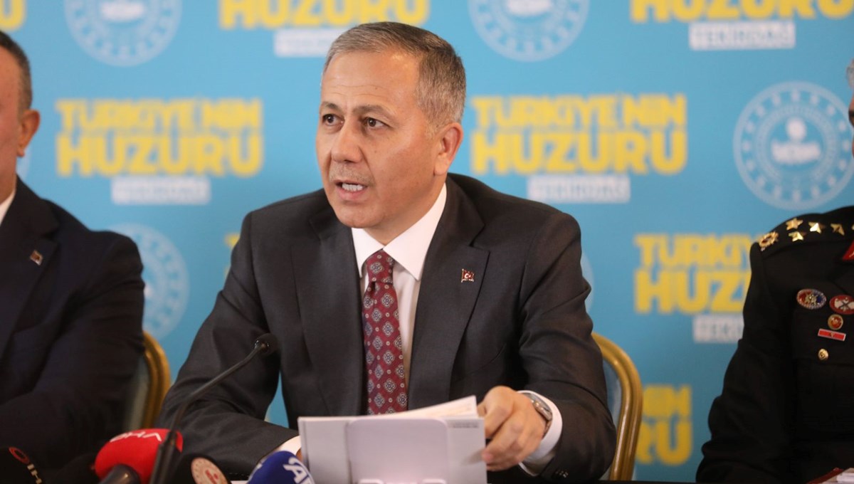 İçişleri Bakanı Ali Yerlikaya'dan  İçişleri Bakanı Ali Yerlikaya'dan