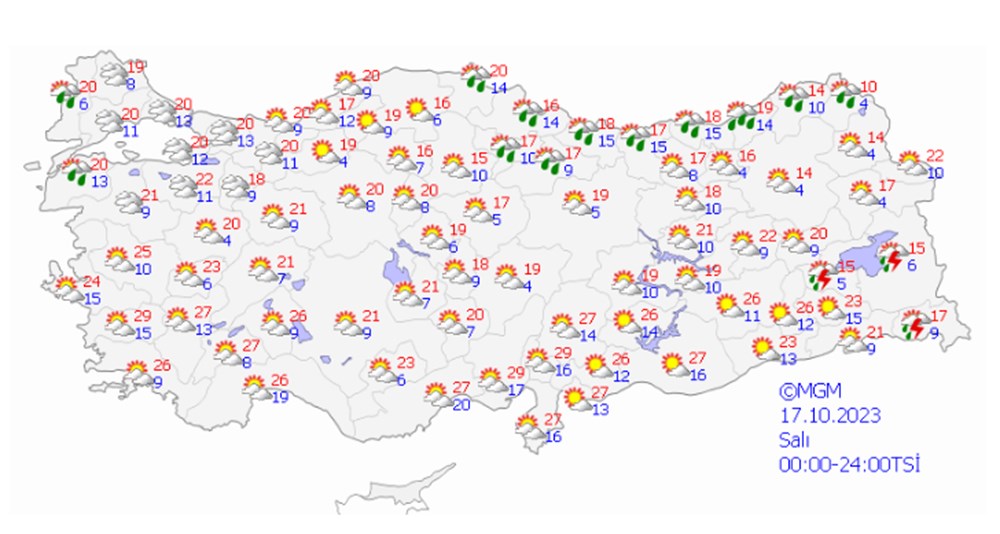 Hava önce soğuyacak sonra ısınacak (Bugün hava nasıl olacak?) - 10