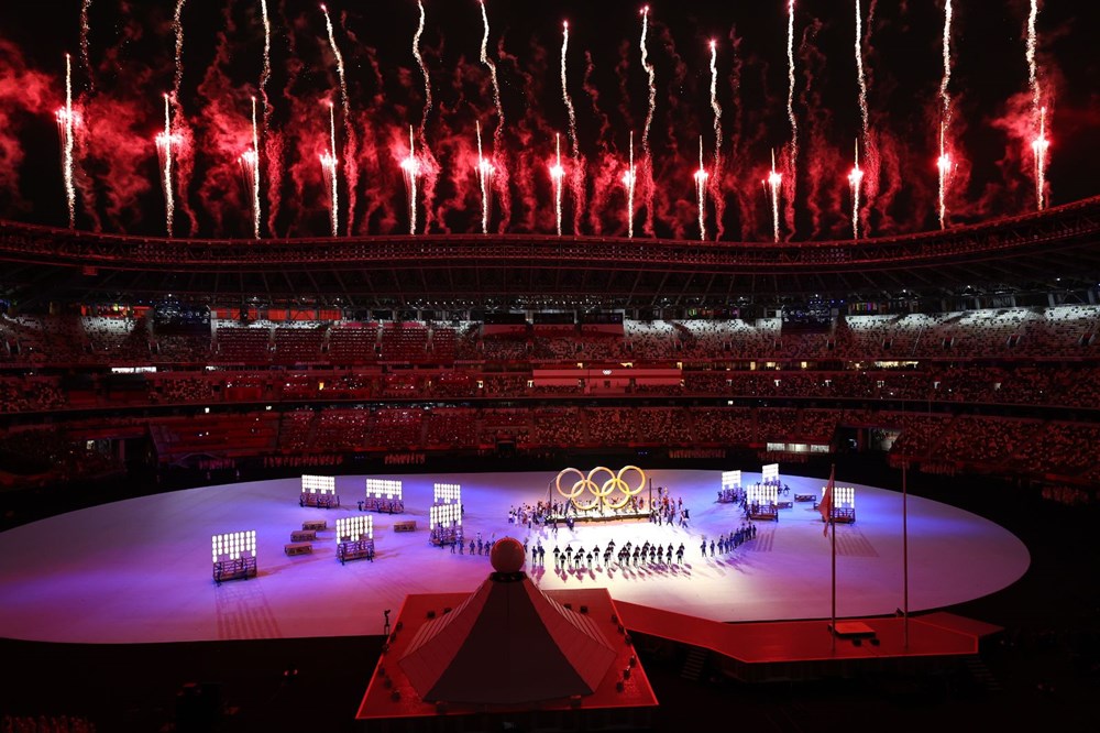2020 Tokyo Olimpiyatları görkemli açılış töreniyle başladı - 34
