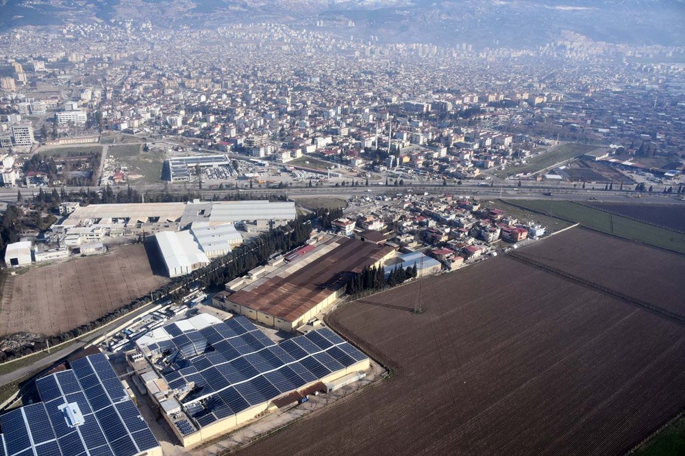 Kahramanmaraş'taki büyük yıkım havadan görüntülendi - 5
