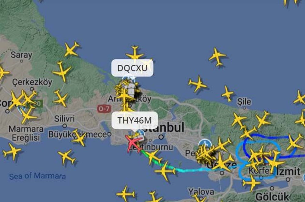 İstanbul semalarında cumulonimbus tehdidi: Uçaklar havadatur attı - 4