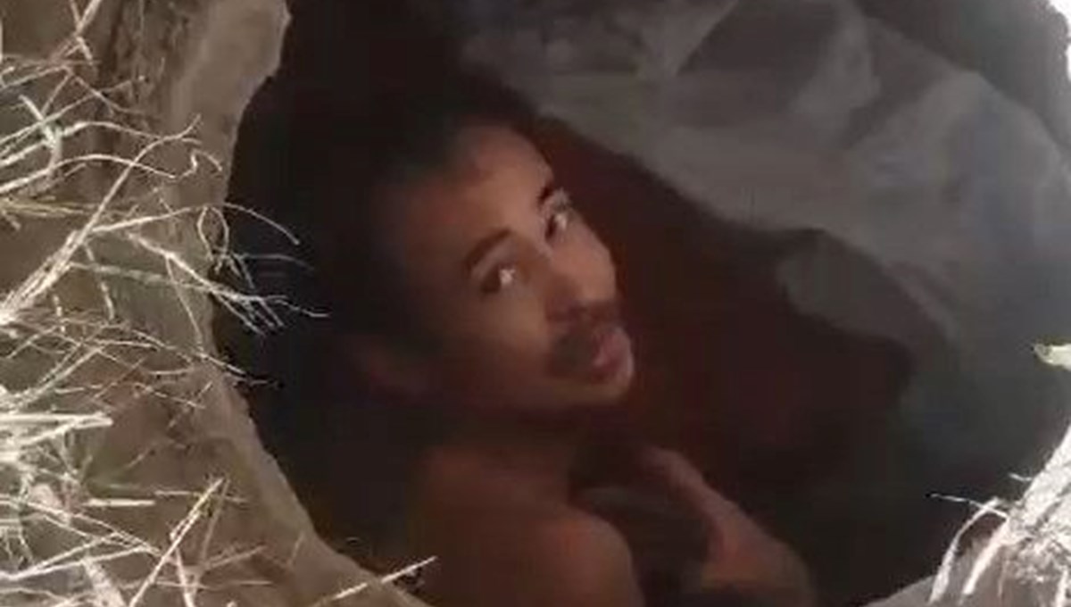 Esenyurt'ta kaçak göçmen yer altından çıktı Esenyurt'ta kaçak göçmen yer altından çıktı