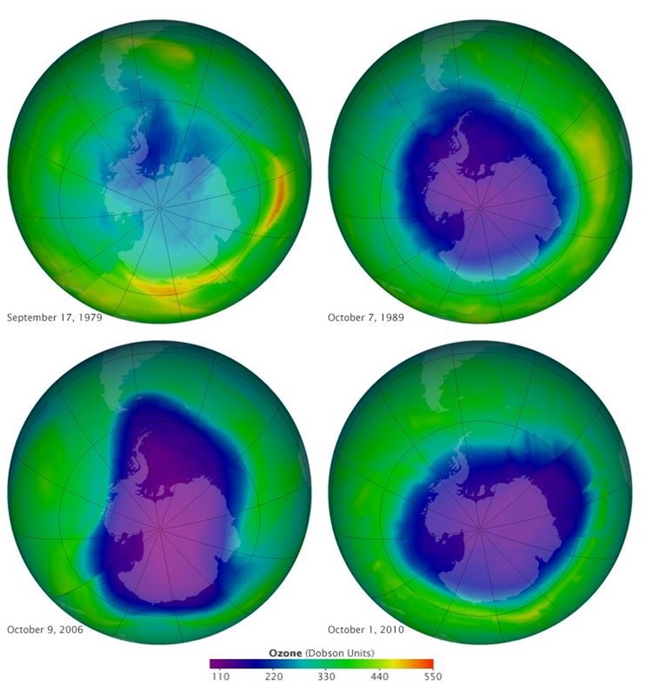 Ozon tabakasındaki delik en büyük genişliklerinden birine ulaştı - 1