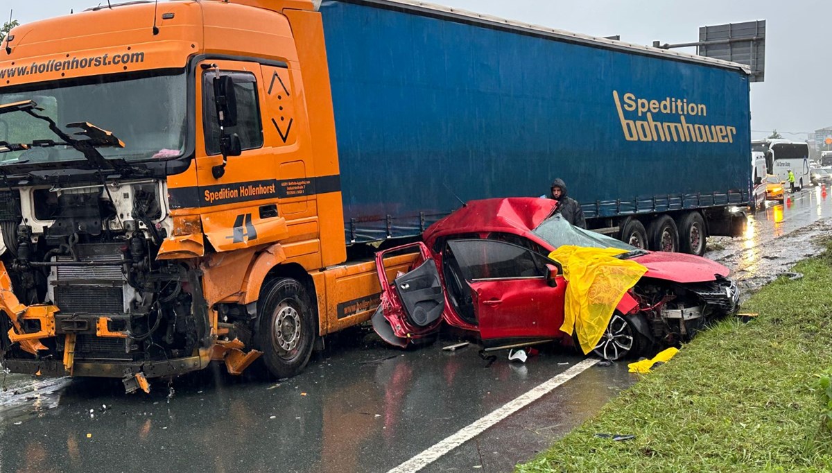 Rize'de katliam gibi kaza