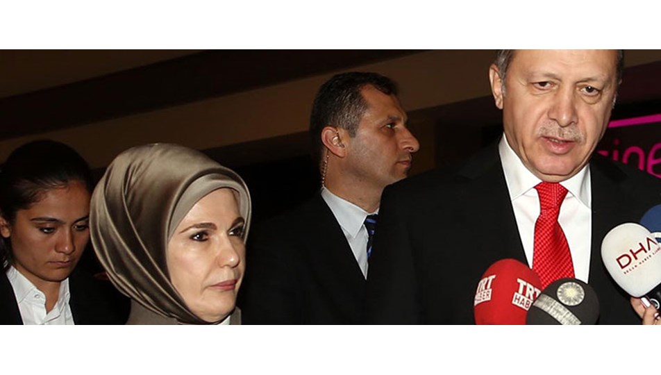 Erdoğan "Son Mektup"u izledi