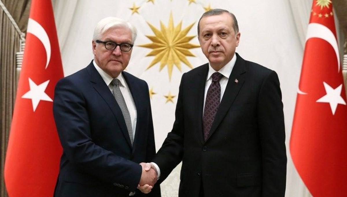 Cumhurbaşkanı Erdoğan, Alman mevkidaşı ile görüştü