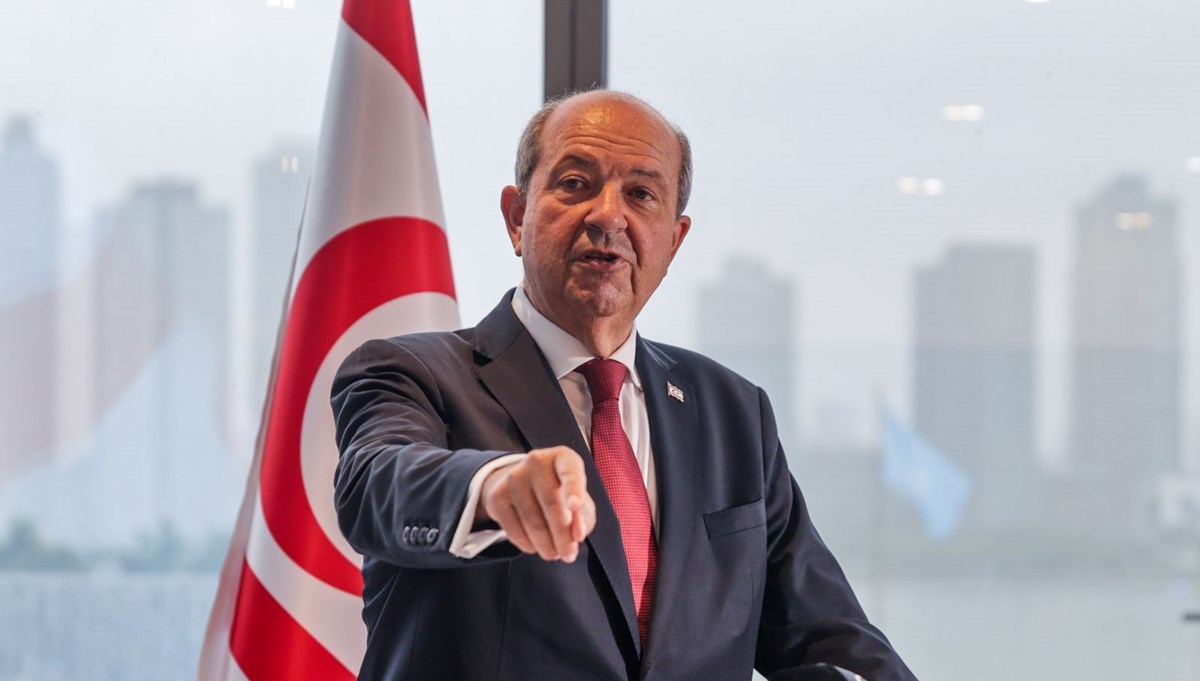 KKTC Cumhurbaşkanı Tatar'dan Erdoğan'a teşekkür KKTC Cumhurbaşkanı Tatar'dan Erdoğan'a teşekkür