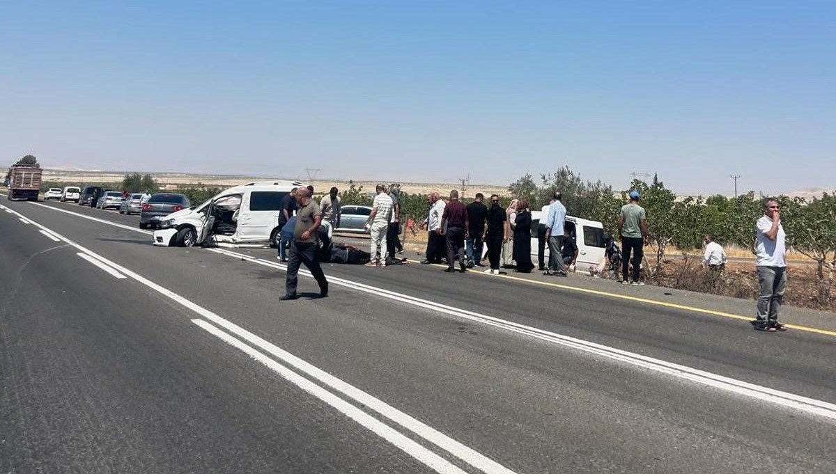 Şanlıurfa'da trafik kazası Şanlıurfa'da trafik kazası