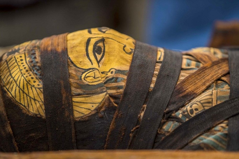 Mısır'da keşfedilen 2 bin 500 yıllık 59 tabut tek tek tanıtıldı - 4