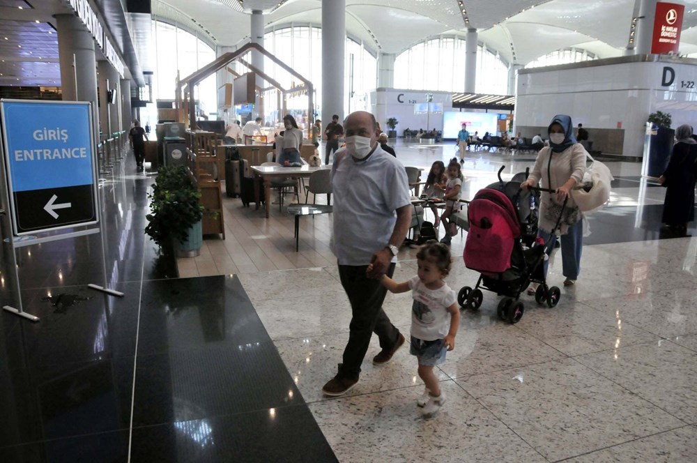 İstanbul Havalimanı'nda bayram hareketliliği - 3