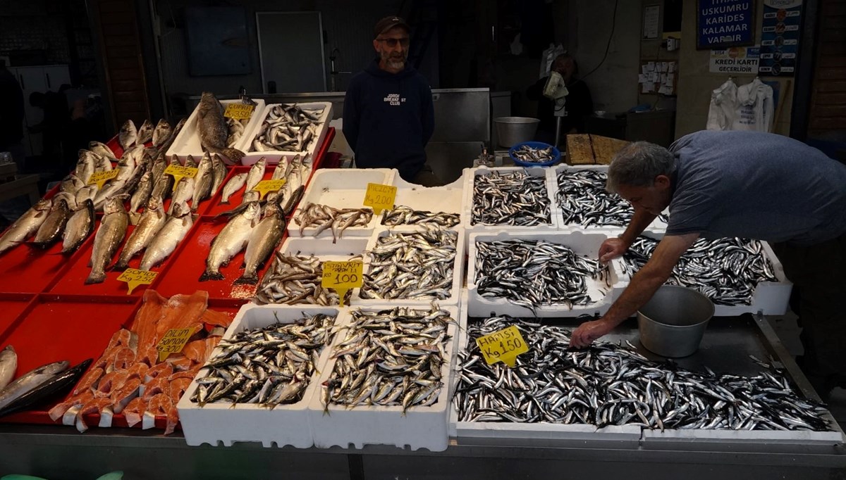 Tezgahta bolluk var: İstavrit yerini ona bıraktı, kilosu 150 lira