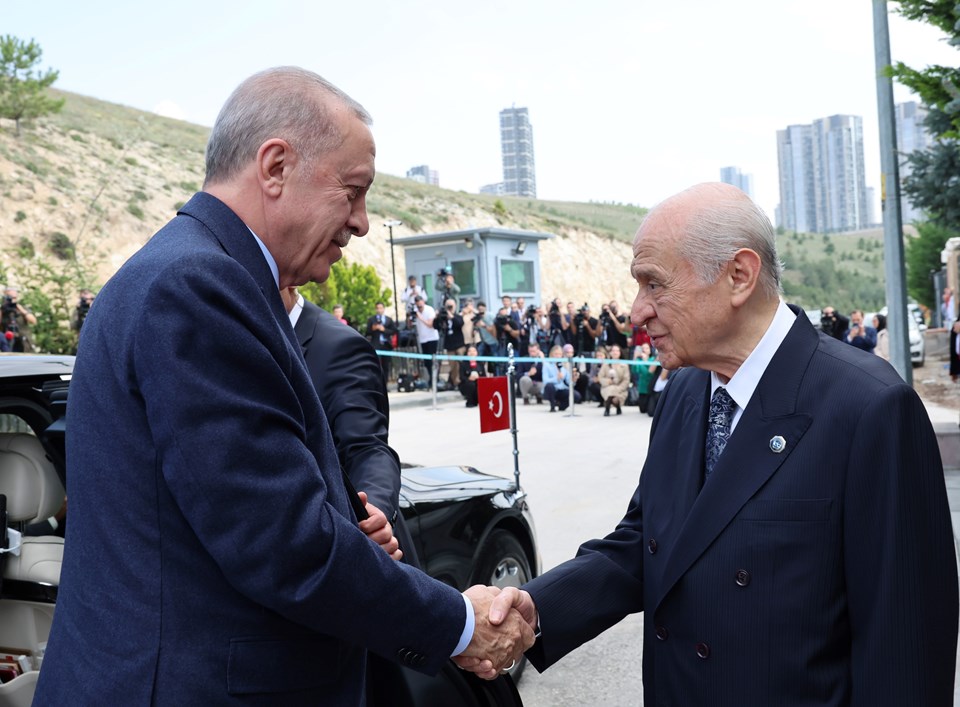 SON DAKİKA HABERİ: Cumhurbaşkanı Erdoğan, Devlet Bahçeli ile görüştü - 1