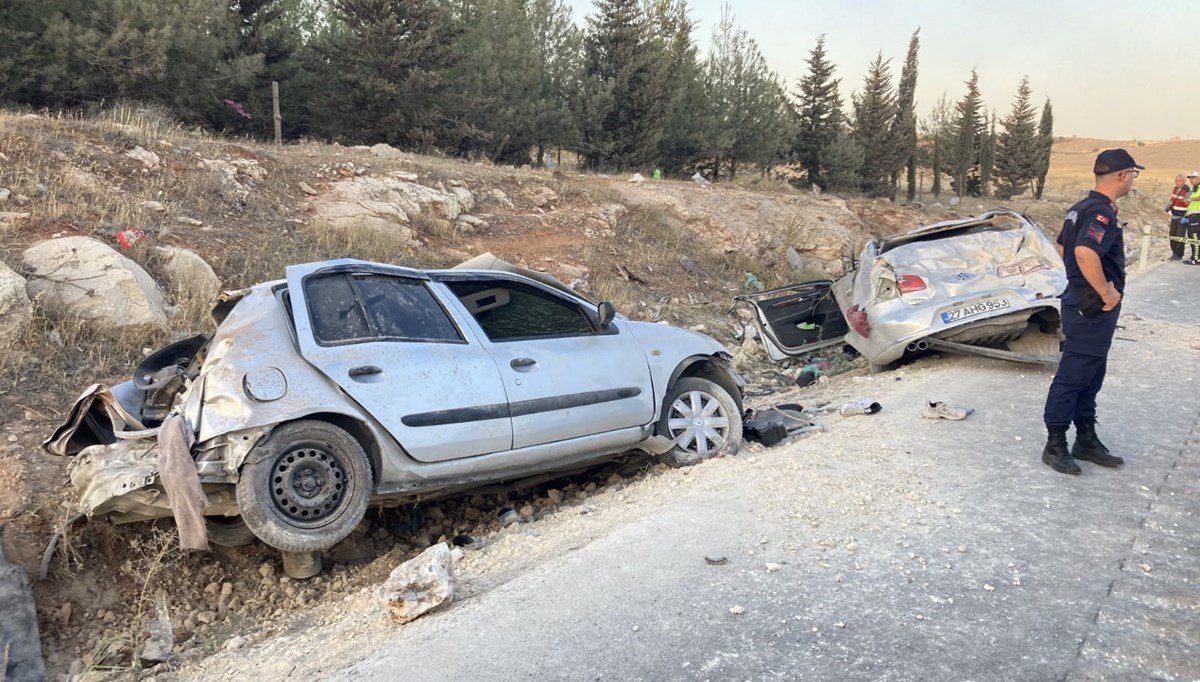 Gaziantep'te feci kaza