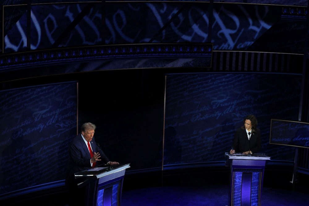 Harris-Trump düellosu: ABD'de başkan adayları ilk münazarada kozlarını paylaştı - 12