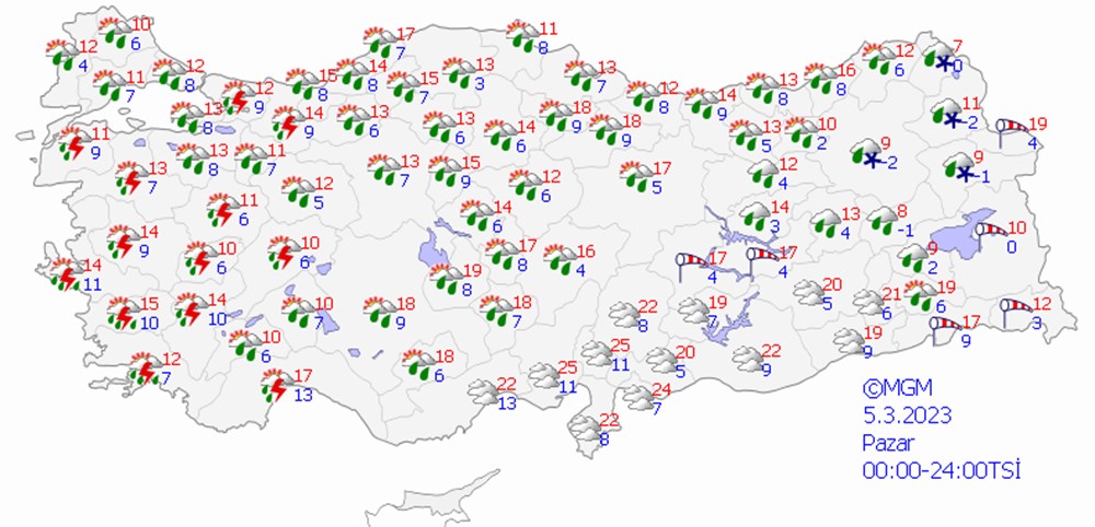 Meteoroloji'den sağanak yağış uyarısı (İstanbul'da bugün hava nasıl olacak?) - 2
