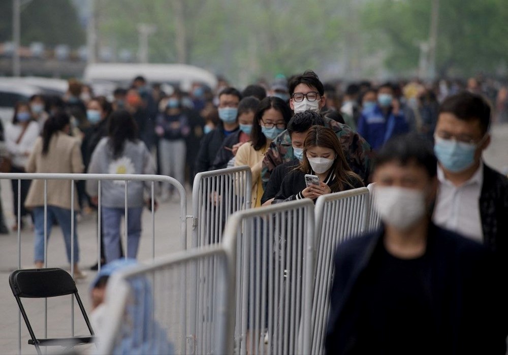 Çin'de yeniden karantina paniği: Pekin'de raflar boş kaldı - 7