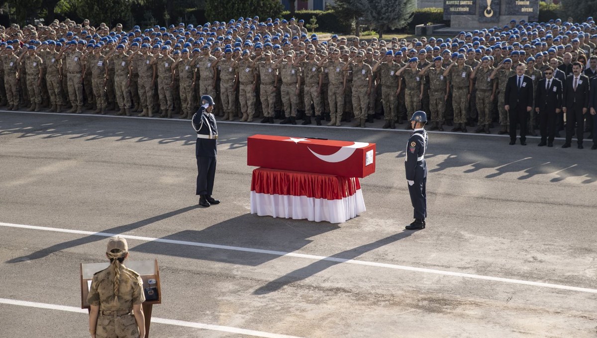 4 şehit için Tunceli'de tören