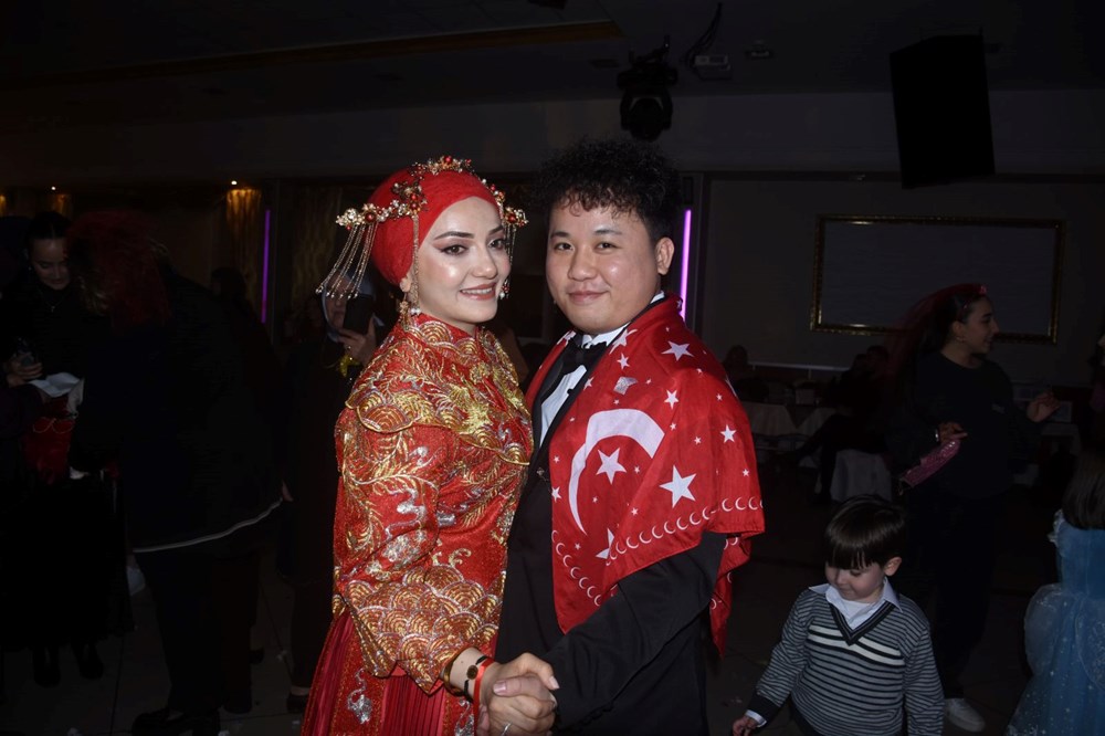 Rize'ye Çinli damat: Nikahı kıyan İsmail Hakkı Çiftçi'nin esprisi salonu güldürdü - 5