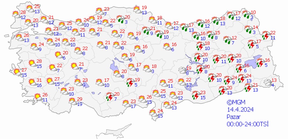 Bayramda hava nasıl olacak? Bölge bölge hava tahmini - 9