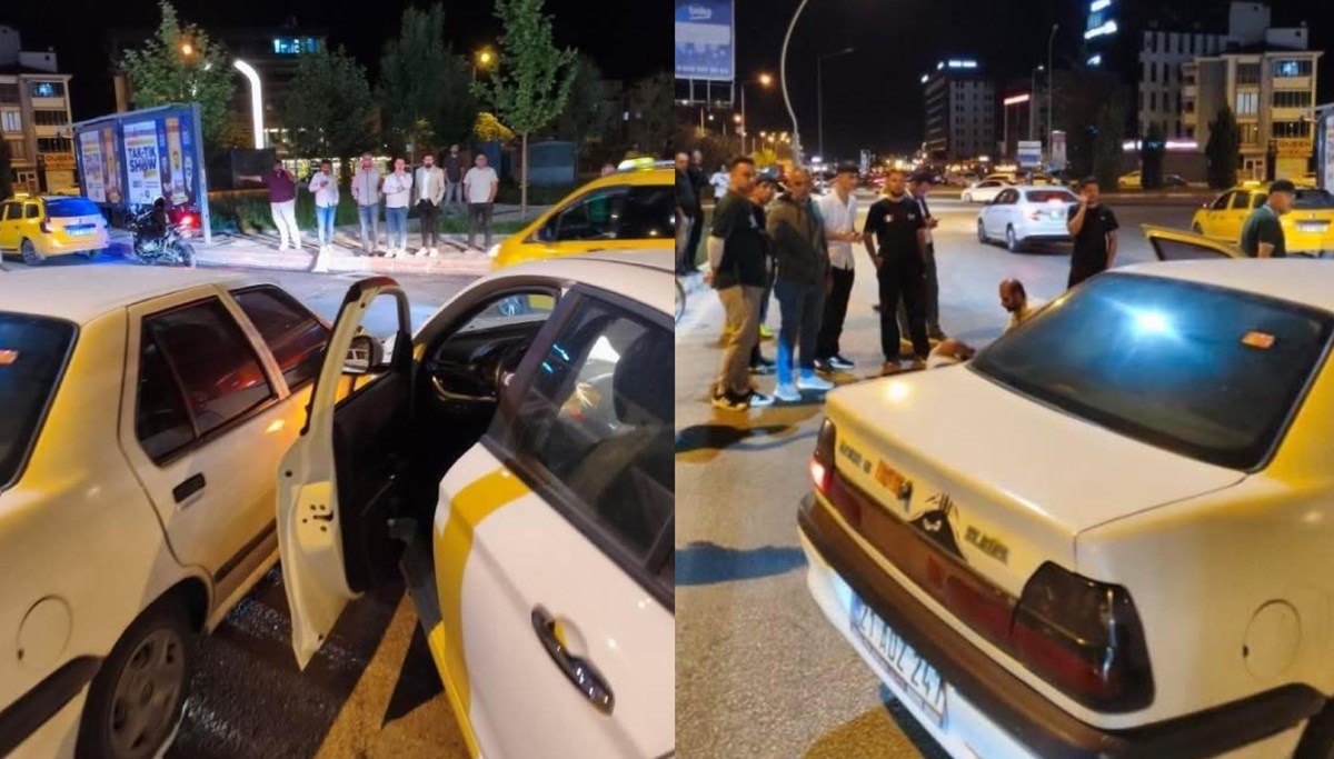 İki otomobil kafa kafaya çarpıştı