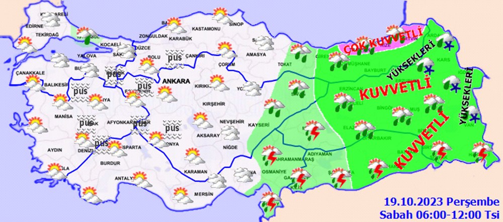 Pastırma yazı geliyor (Bugün hava nasıl olacak?) - 12