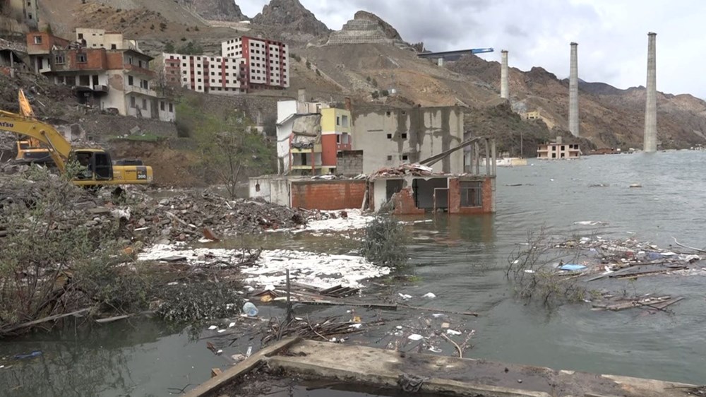 Yusufeli Barajı'nda su seviyesi 106 metreyi aştı - 3