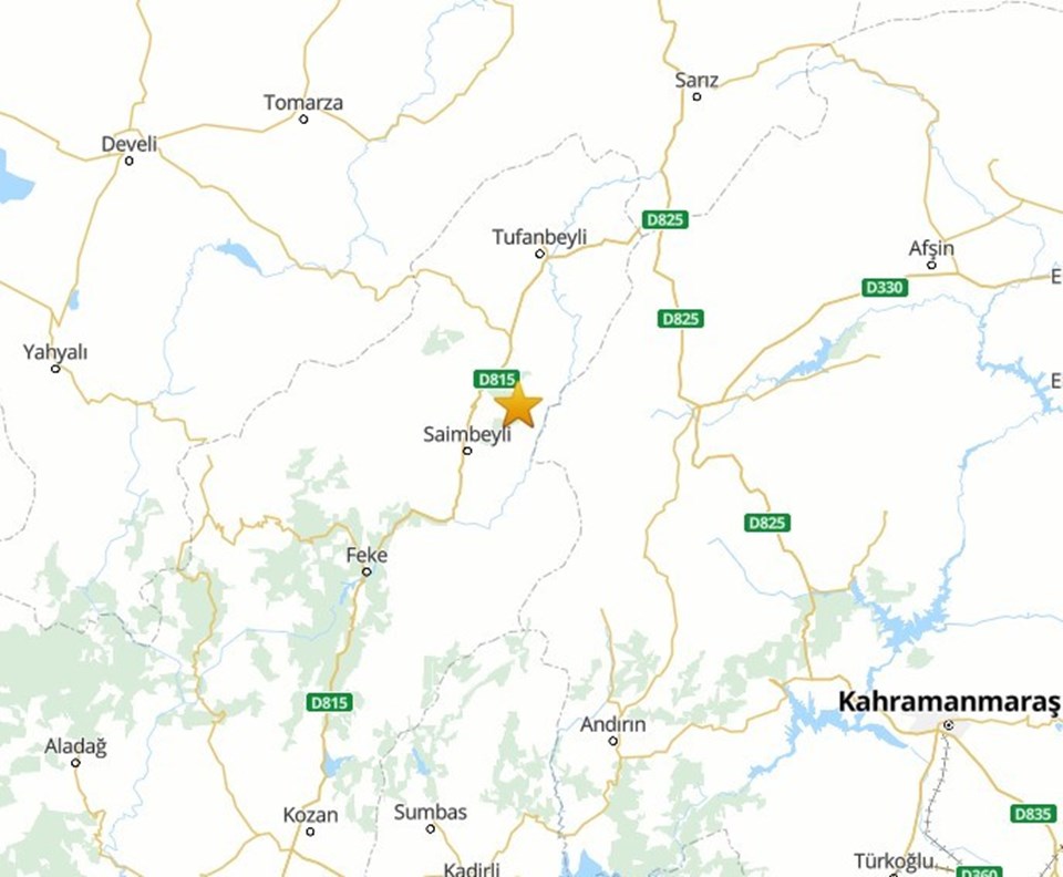 Adana'da korkutan deprem - 1