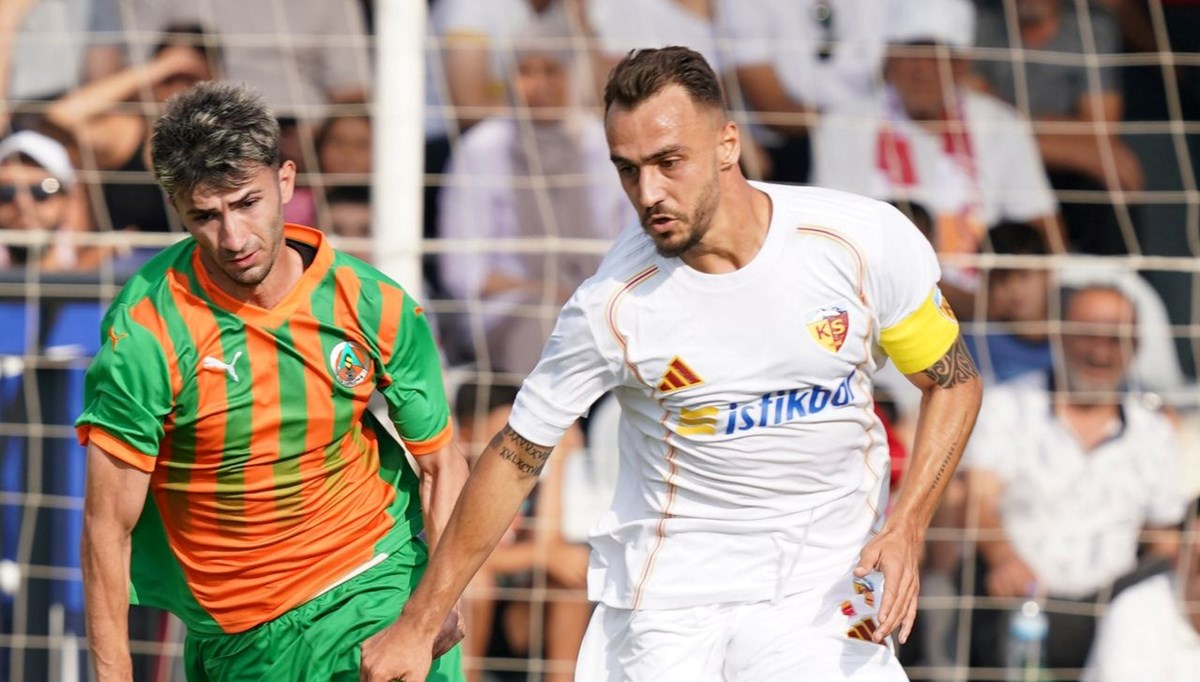 Alanya, hazırlık maçında Kayserispor'u yendi