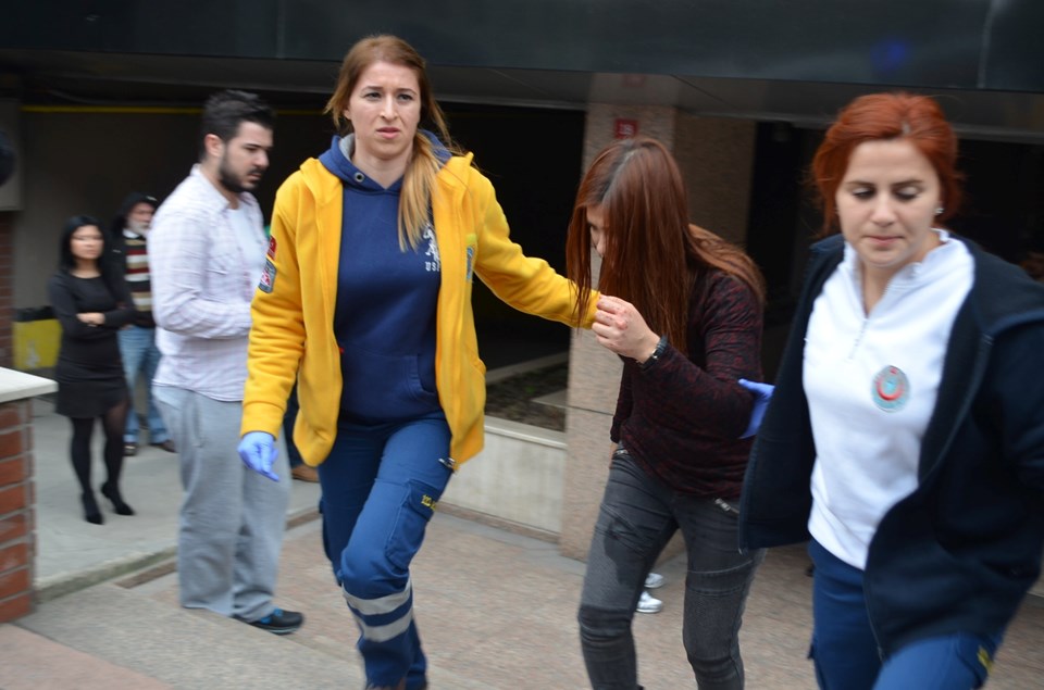 İstanbul'da iş merkezinde silahlı saldırı - 4